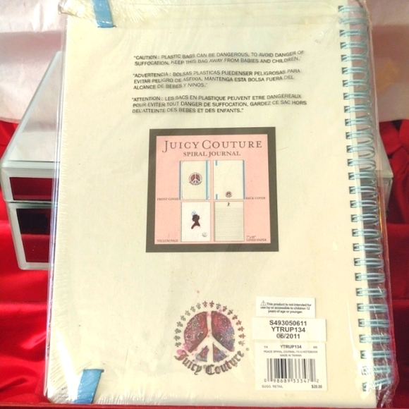 Juicy Couture Spiral Journal NWT - Picture 4 of 4